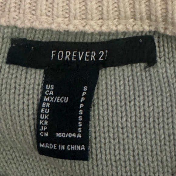 Forever 21 Color block Sweater - Picture 5 of 5